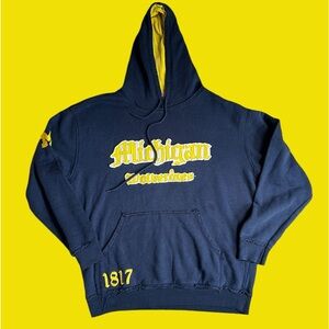Vintage Michigan Wolverines Russell Hoodie